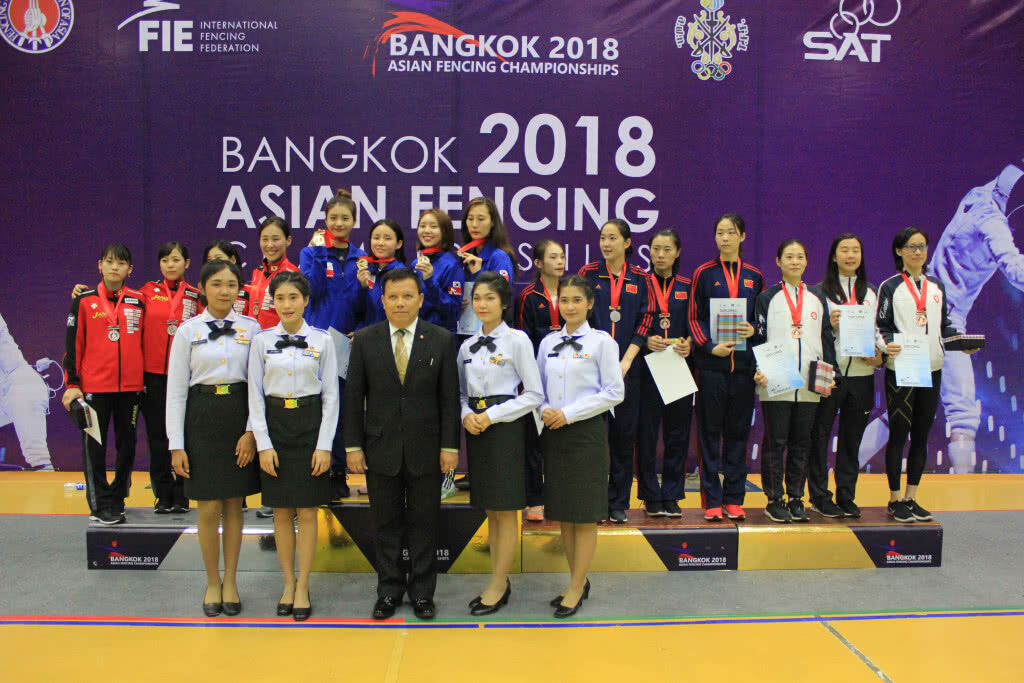 หนุ่มเอเป้จีน สาวฟอยล์โสมขาวคว้าแชมป์ฟันดาบเอเชีย