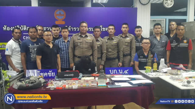 ตร.รวบหนุ่ม! ตระเวนลักทรัพย์ พร้อมของกลางอุปกรณ์งัดเเงะเพียบ!!