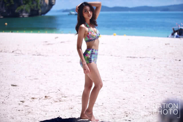 กินกันไม่ลง! มิสยูนิเวิร์สไทยแลนด์ 2018 ถ่ายชุดว่ายน้ำ
