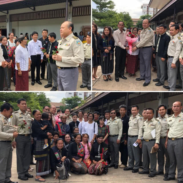 ชาวชุมชนไทดำ บุกให้กำลังใจ "อธิบดีกรมอุทยานฯ" เชื่อถูกใส่ร้าย