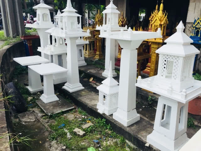 กำลังฮิตในเชียงใหม่! ศาลพระภูมิทรงโมเดิร์น สุดแปลกตา