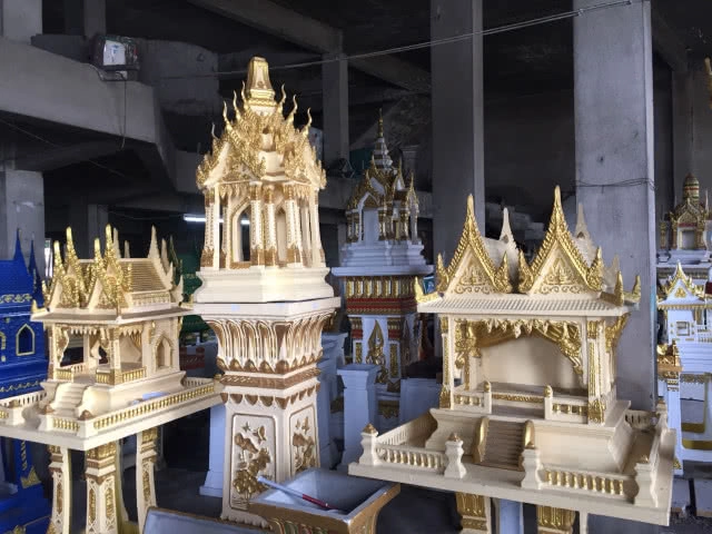 กำลังฮิตในเชียงใหม่! ศาลพระภูมิทรงโมเดิร์น สุดแปลกตา