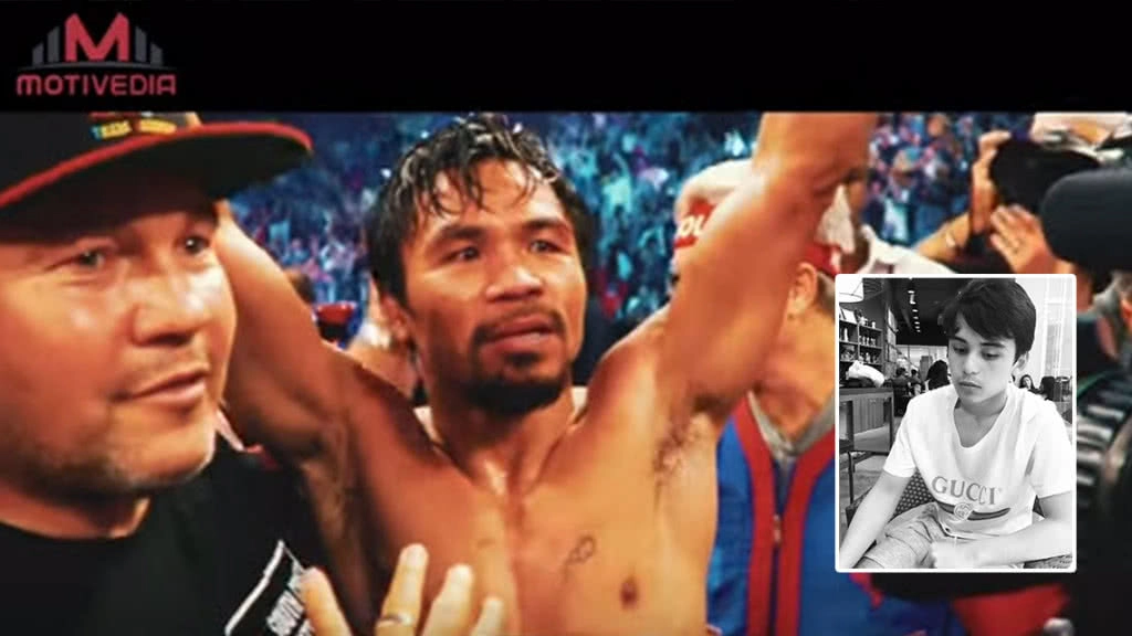 อวดโฉม ลูกชาย"แมนนี่ ปาเกียว"