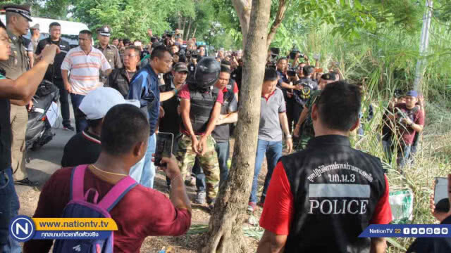 คุมตัว! มือฆ่าหั่นศพ ทำแผน 2 จุด ห้องพักหั่นศพ-จุดทิ้งศพ