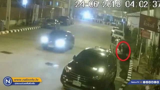 ตร.ล่าคนร้ายขโมยทรัพย์สินในรถขณะเจ้าของจอดนอนข้างทาง
