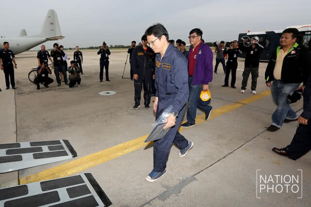 กองทัพอากาศ จัด C-130 ให้จนท.ชุดช่วยเหลือ ลงพื้นที่ถ้ำหลวง