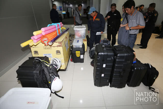 กองทัพอากาศ จัด C-130 ให้จนท.ชุดช่วยเหลือ ลงพื้นที่ถ้ำหลวง