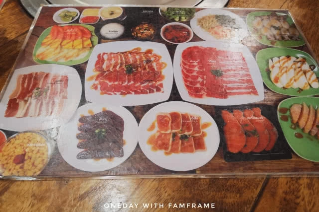 ปิ้งย่าง "เตาถ่าน Yakiniku Paradise" with famframe