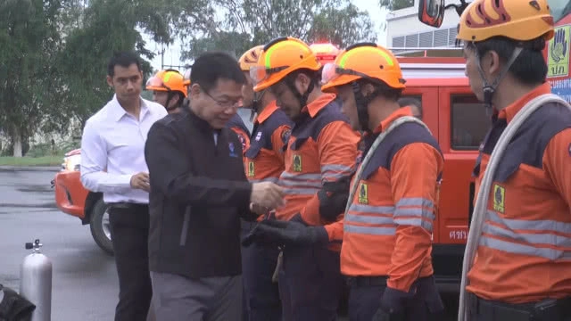 ศูนย์ป้องกันและบรรเทาสาธารณภัย จ.ชัยนาท นำทีมเจ้าหน้าที่ลงพื้นที่ถ้ำหลวง จ.เชียงราย