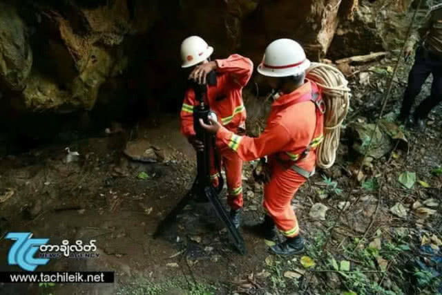 "ทางการเมียนมาร์" ระดมจนท.และทีมกู้ภัย ปูพรมหาทางเข้าถ้ำหลวง ช่วย 13 ชีวิตทีมหมูป่า