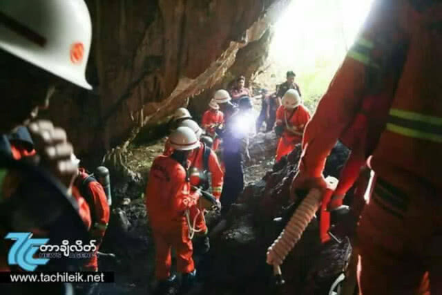 "ทางการเมียนมาร์" ระดมจนท.และทีมกู้ภัย ปูพรมหาทางเข้าถ้ำหลวง ช่วย 13 ชีวิตทีมหมูป่า