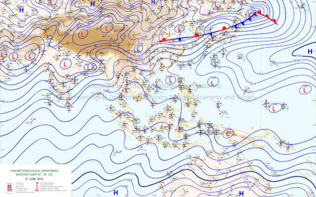 อุตุฯเผย เชียงราย และอีก 40 จังหวัด ฝนตกหนัก!!