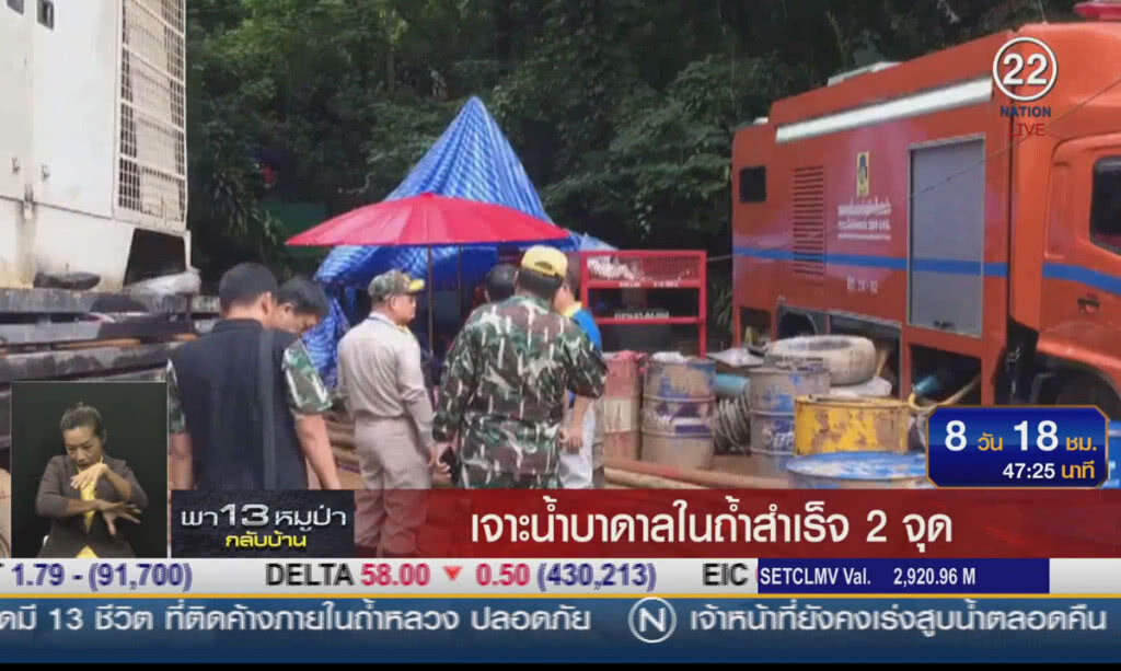 (คลิปข่าว) เจาะน้ำบาดาลในถ้ำสำเร็จ 2 จุด (คลิปข่าว) เจาะน้ำบาดาลในถ้ำสำเร็จ 2 จุด