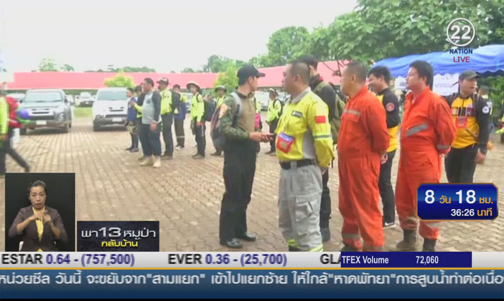 (คลิปข่าว) ยังเข้มจัดระเบียบหน้าถ้ำหลวง (คลิปข่าว) ยังเข้มจัดระเบียบหน้าถ้ำหลวง