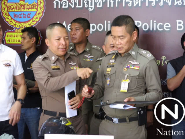ทะเลาะกับเมีย ยิงปืนขึ้นฟ้าระบายแค้น ไม่รอด! ถูกรวบตัวได้คาซอย