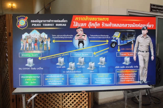 ตำรวจรวบแก็งไซด์แขก ตระเวนหลอกต่างชาติ โขกราคาตามร้านเครื่องประดับ(มีคลิป)