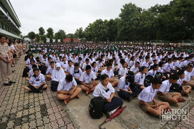 กำลังใจไม่ขาดสาย! ครู-นร. แม่สายประสิทธิ์ศาสตร์ภาวนา 13 ชีวิตปลอดภัย