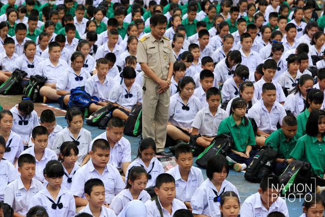 กำลังใจไม่ขาดสาย! ครู-นร. แม่สายประสิทธิ์ศาสตร์ภาวนา 13 ชีวิตปลอดภัย