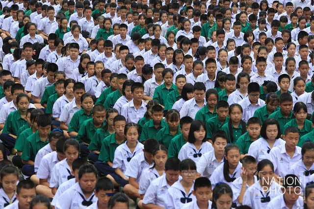 กำลังใจไม่ขาดสาย! ครู-นร. แม่สายประสิทธิ์ศาสตร์ภาวนา 13 ชีวิตปลอดภัย