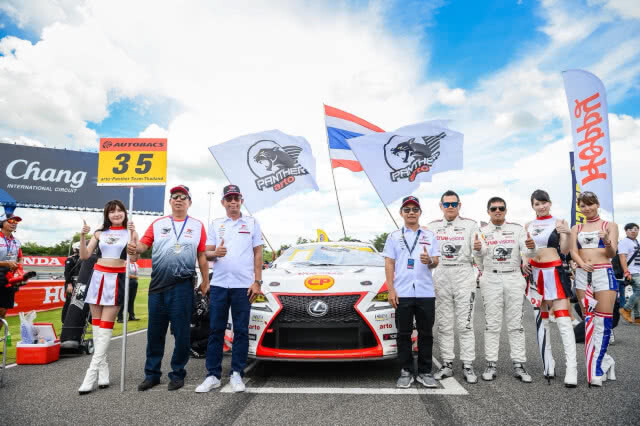 "อาร์โต้ แพนเธอร์ ทีมไทยแลนด์ จบอันดับ 15 Super GT 2018