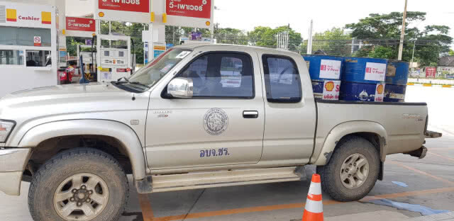 กลุ่มผู้บริหารสถานีน้ำมันเชลล์เขตภาคเหนือ ขนน้ำมันสนับสนุนสูบน้ำถ้ำหลวง