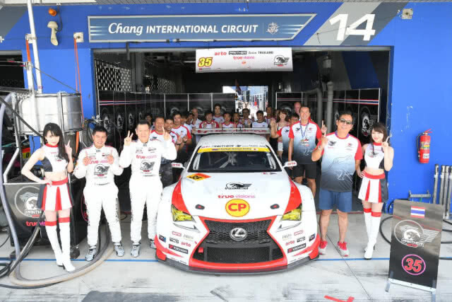 "อาร์โต้ แพนเธอร์ ทีมไทยแลนด์ จบอันดับ 15 Super GT 2018