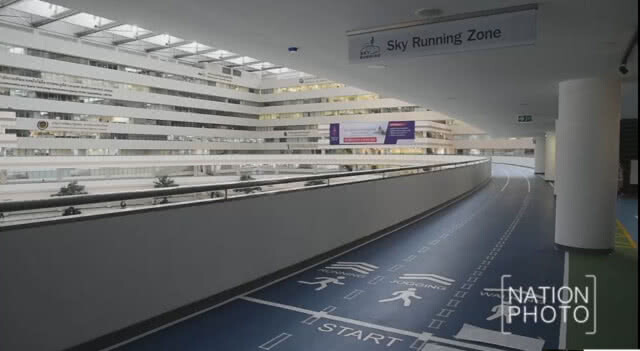 "Sky Running" แอร์เย็นฉ่ำ ฝนตก-รถติดก็วิ่งได้ (ชมคลิป)