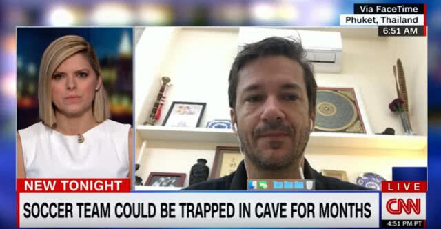 CNN เผยทีมหมูป่าฯ อาจติดในถ้ำอีกหลายเดือน (ชมคลิป)