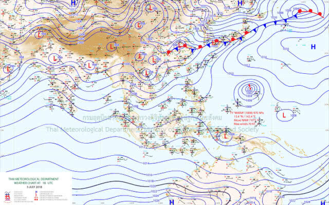 อุตุฯเผย ภาคเหนือ-อีสาน ฝนน้อย ภาคใต้ ฝนหนัก