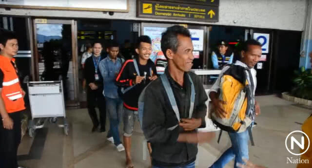 ทีมเก็บรังนกเกาะลิบง มาสมทบเพิ่มอีก 4 คน