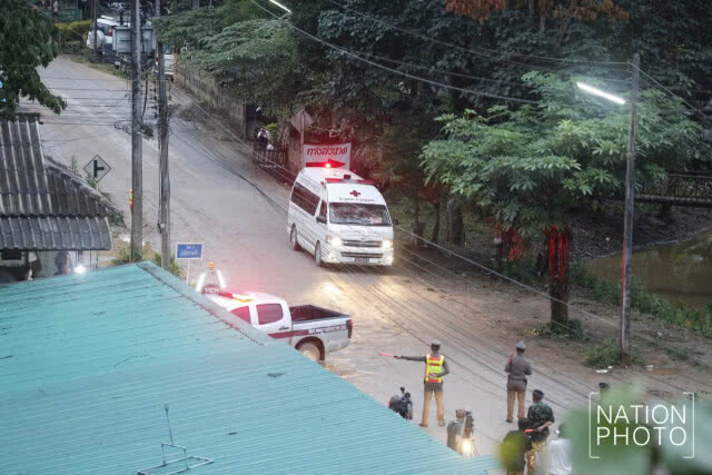 เคลื่อนย้ายทีมหมูป่าออกจากถ้ำหลวง-ขุนน้ำนางนอน