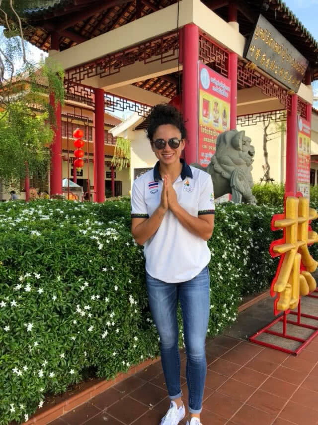 "อะแมนด้า"นักปั่นทีมชาติไทยส่งกำลังใจหมูป่า13ชีวิต