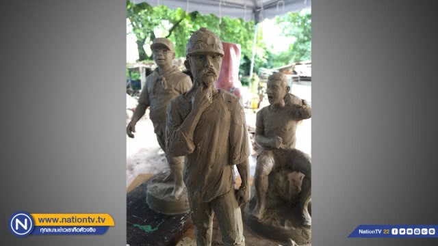 หนุ่มนครปฐมปั้นหุ่นเหมือนฮีโร่ช่วย "ทีมหมูป่า"