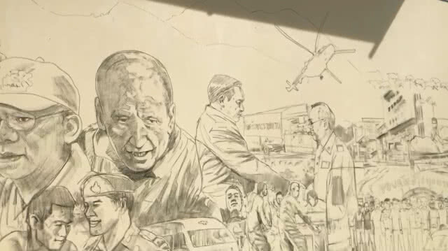 ศิลปินเชียงรายรวมตัววาดภาพ เหตุการณ์ช่วยเหลือ 13 หมูป่า