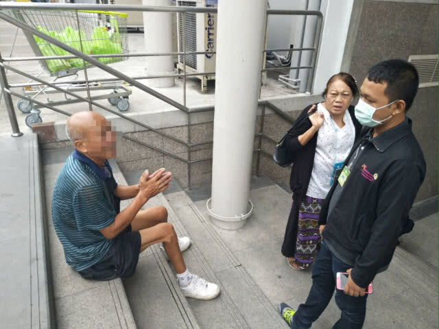 ตำรวจบางซื่อ-เจ้าหน้าที่พม.รวบขอทานชาวจีน ย่านสะพานควาย