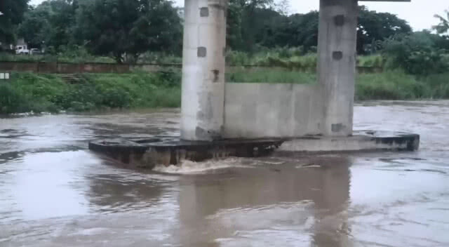 พายุฝนถล่ม! ชายแดน-แม่น้ำเมยใกล้ล้นตลิ่ง  (มีคลิป)