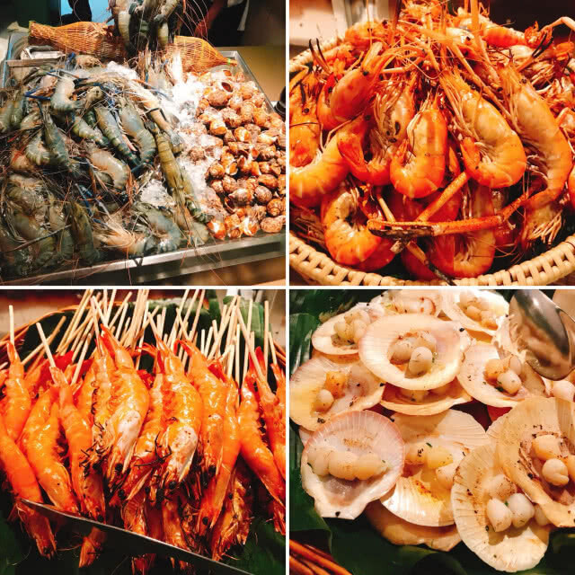 อร่อยปักหมุด : บัฟเฟ่ต์กุ้ง สวรรค์ของคนรักกุ้ง ณ ห้องเดอะสแควร์ โรงแรมโนโวเทล ฟีนิกส์ สีลม กรุงเทพฯ