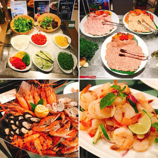 อร่อยปักหมุด : บัฟเฟ่ต์กุ้ง สวรรค์ของคนรักกุ้ง ณ ห้องเดอะสแควร์ โรงแรมโนโวเทล ฟีนิกส์ สีลม กรุงเทพฯ