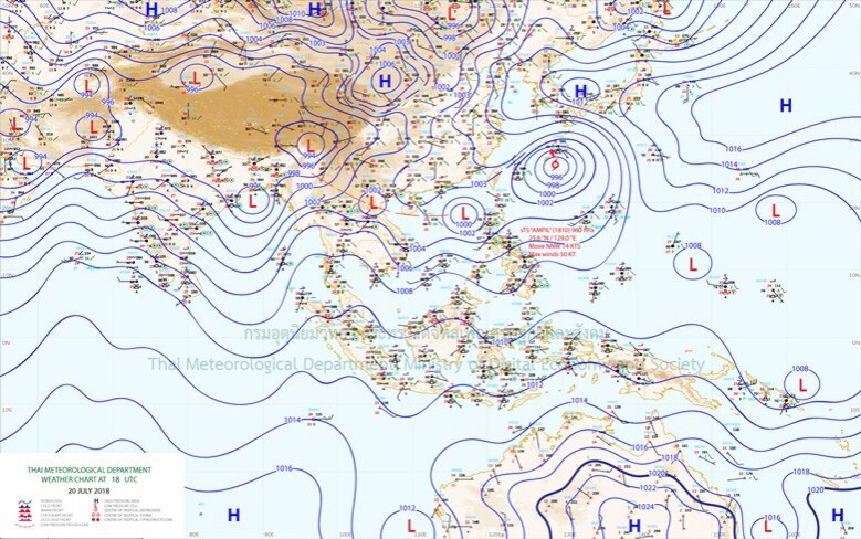 อุตุฯ เตือน! ภาคเหนือ ฝนตกหนักร้อยละ 70