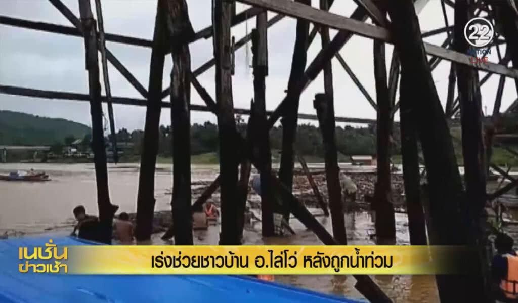 (คลิปข่าว) เร่งช่วยชาวบ้าน อ.ไล่โว่ หลังถูกน้ำท่วม (คลิปข่าว) เร่งช่วยชาวบ้าน อ.ไล่โว่ หลังถูกน้ำท่วม