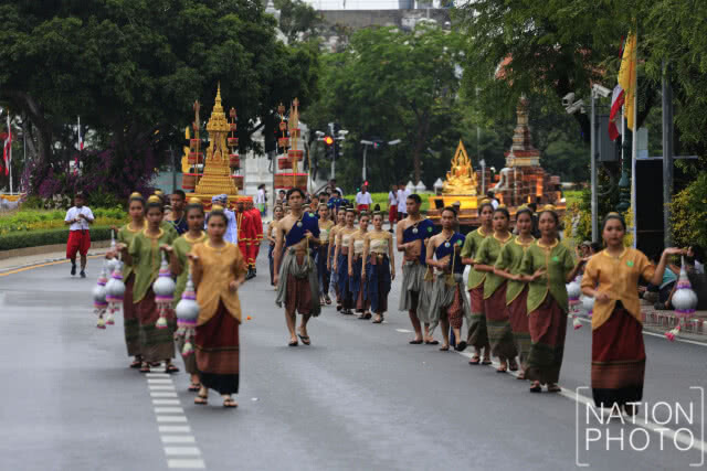 ชม!!! ริ้วขบวน พระบรมธาตุ พุทธศิลป์ แผ่นดินพระทรงธรรม