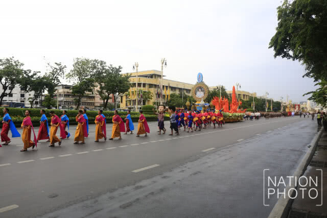ชม!!! ริ้วขบวน พระบรมธาตุ พุทธศิลป์ แผ่นดินพระทรงธรรม