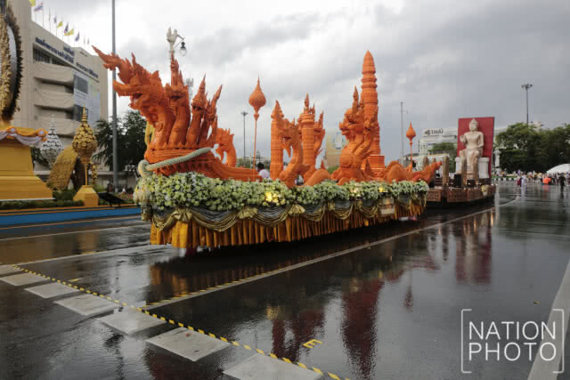 ชม!!! ริ้วขบวน พระบรมธาตุ พุทธศิลป์ แผ่นดินพระทรงธรรม