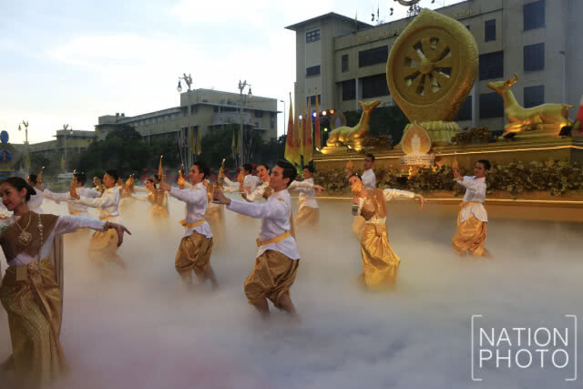 ชม!!! ริ้วขบวน พระบรมธาตุ พุทธศิลป์ แผ่นดินพระทรงธรรม