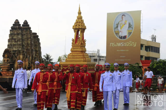 ชม!!! ริ้วขบวน พระบรมธาตุ พุทธศิลป์ แผ่นดินพระทรงธรรม