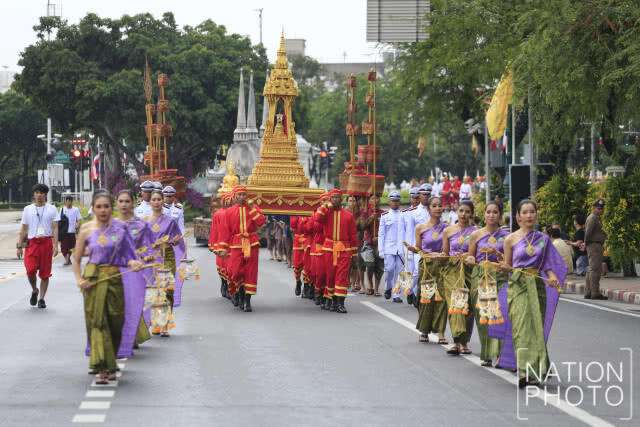 ชม!!! ริ้วขบวน พระบรมธาตุ พุทธศิลป์ แผ่นดินพระทรงธรรม
