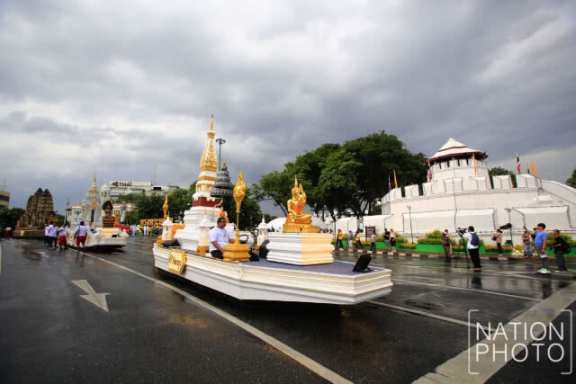 ชม!!! ริ้วขบวน พระบรมธาตุ พุทธศิลป์ แผ่นดินพระทรงธรรม