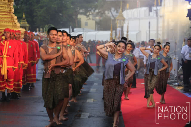 ชม!!! ริ้วขบวน พระบรมธาตุ พุทธศิลป์ แผ่นดินพระทรงธรรม