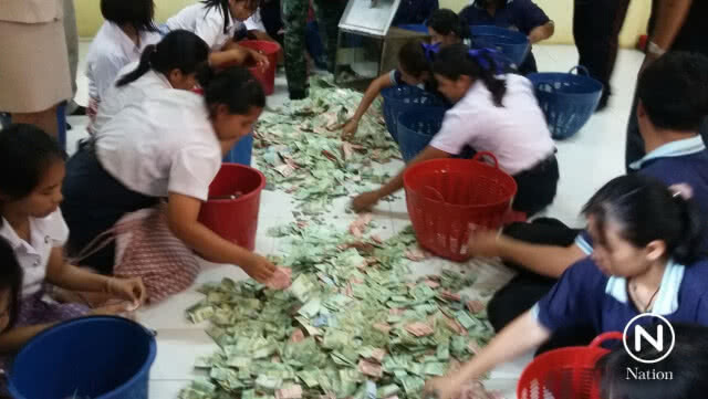 บุกตรวจสอบเงินบริจาควัดบางคลาน
