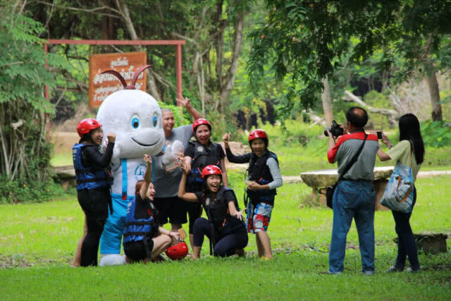 เปิดล่องแก่งลำน้ำเข็กเช็คอินโต๊ะจีนช้าง